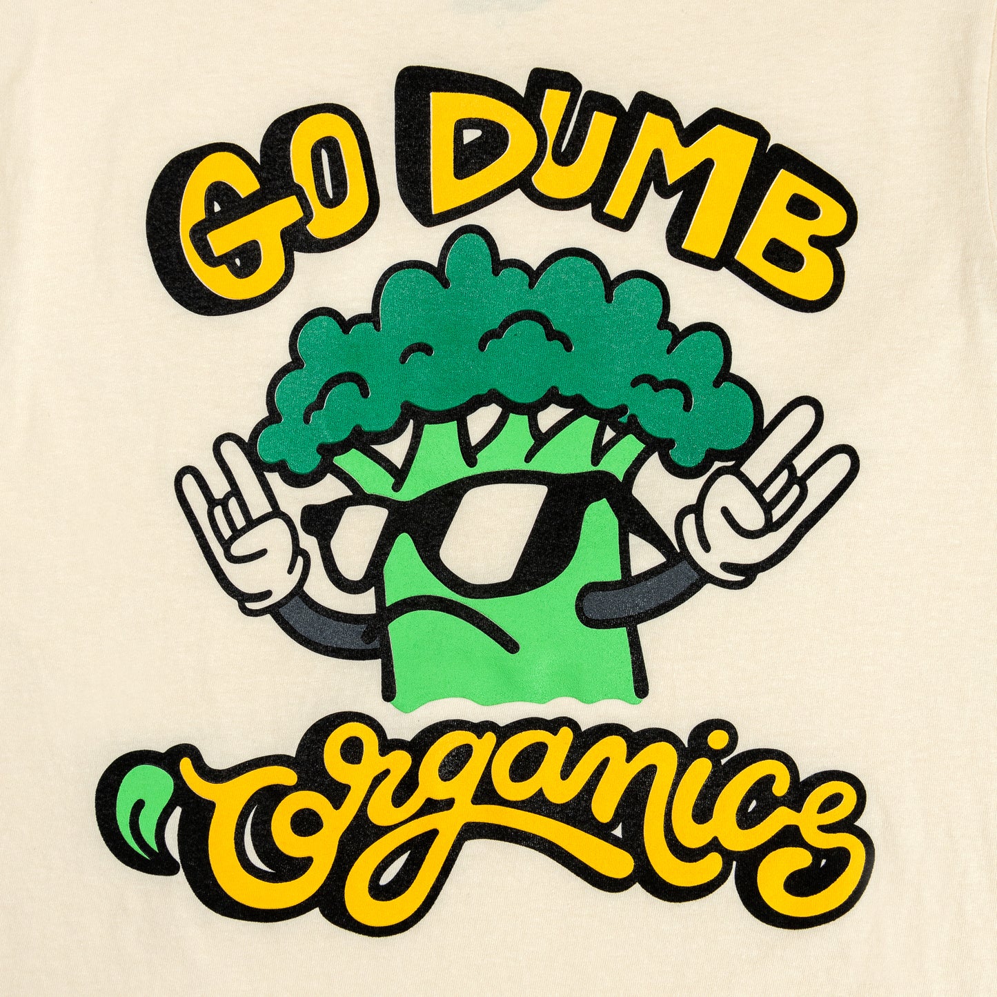 Organic Logo Tee (Créme)