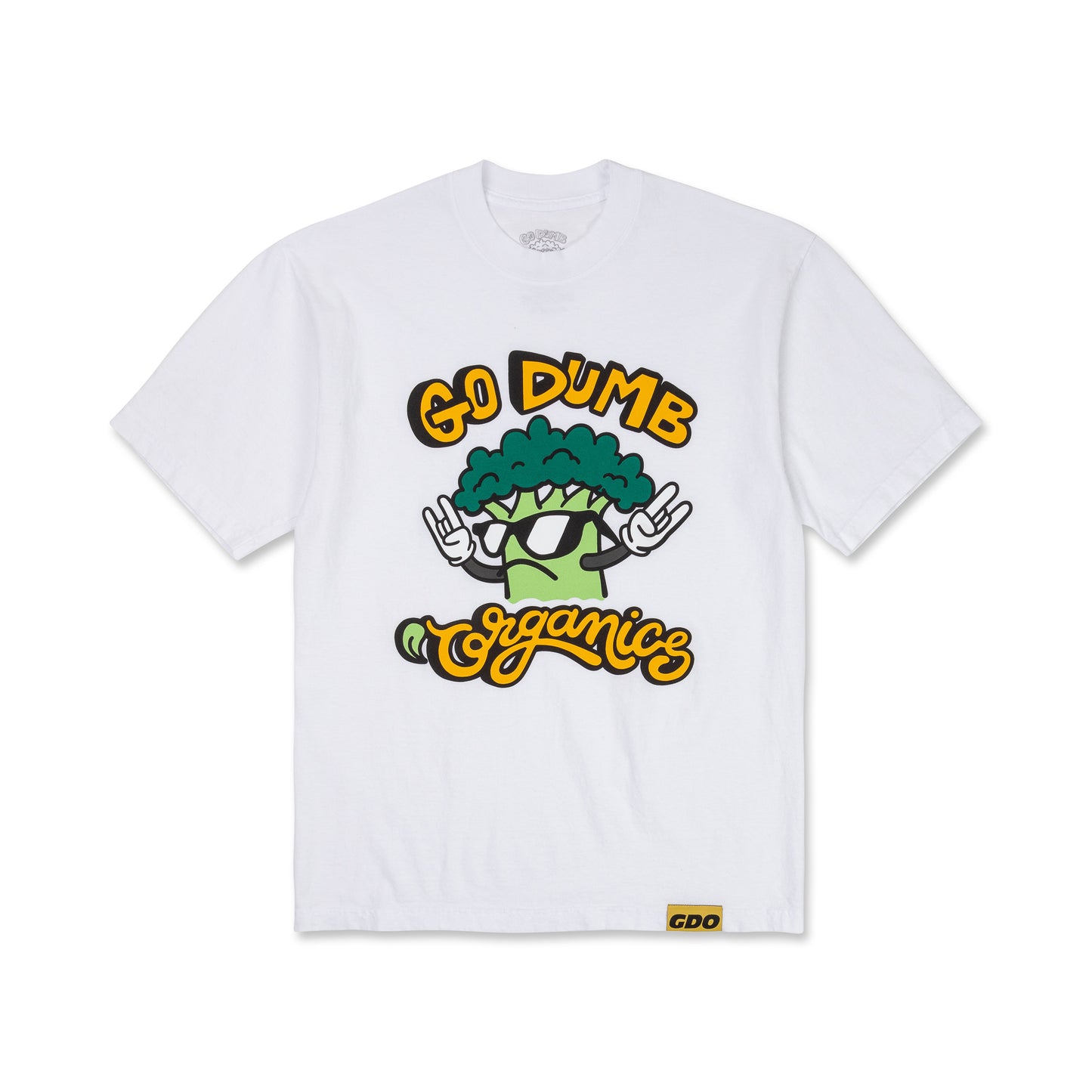 GDO Logo Tee in White