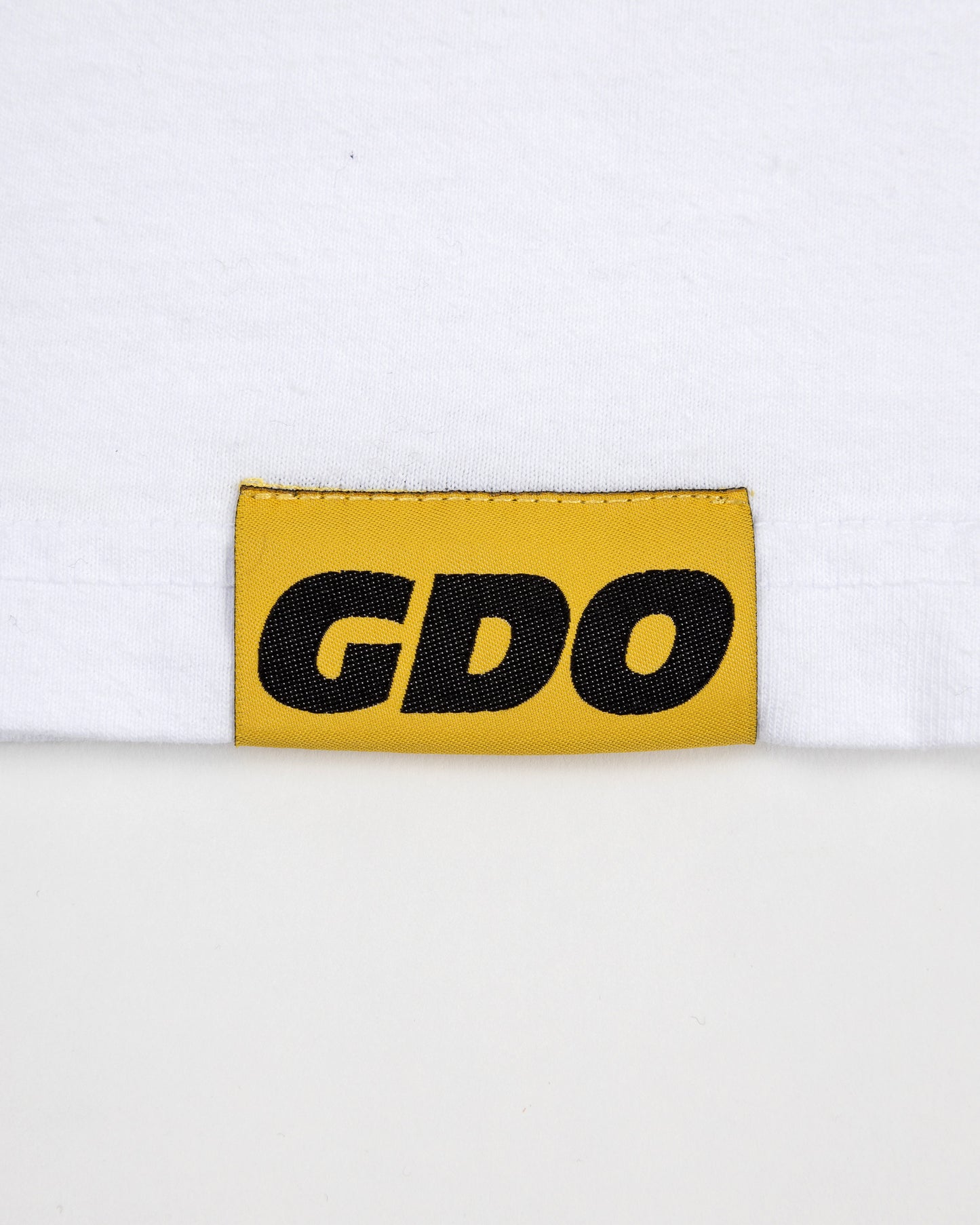 GDO Logo Tee in White