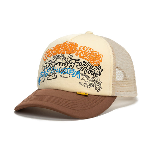 The Crème Farmers Market Trucker Hat