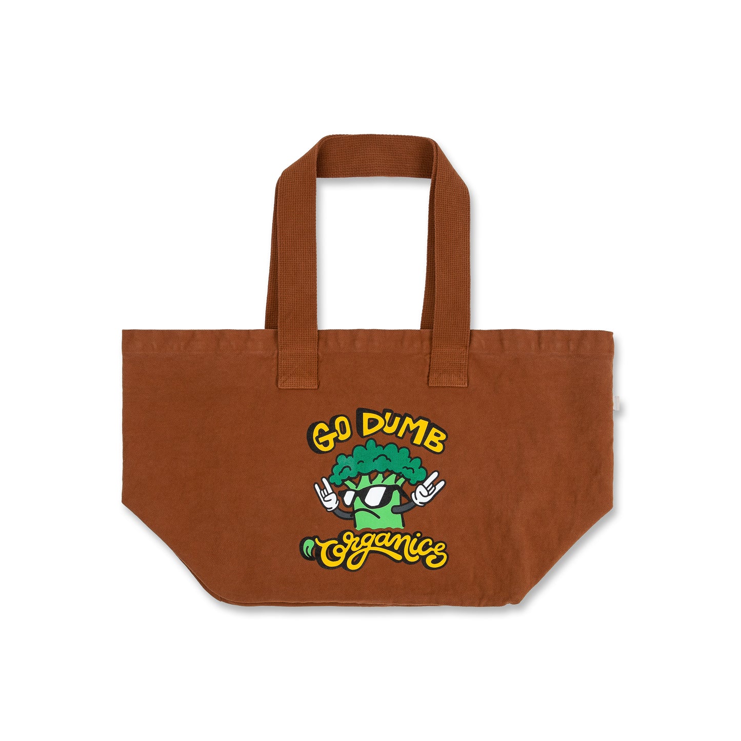 Go Dumb Tote Bag (Brown)