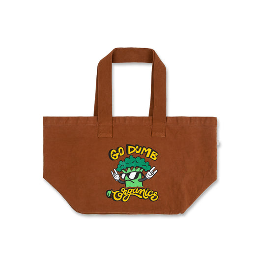 Go Dumb Tote Bag (Brown)