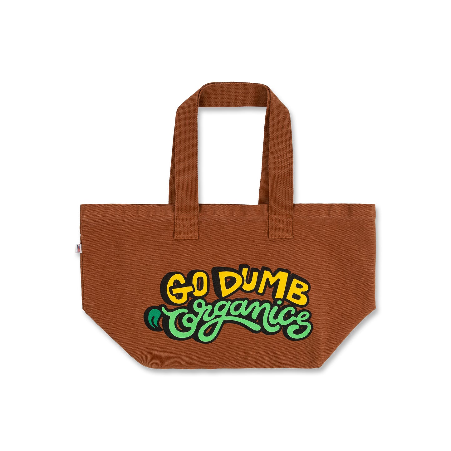 Go Dumb Tote Bag (Brown)